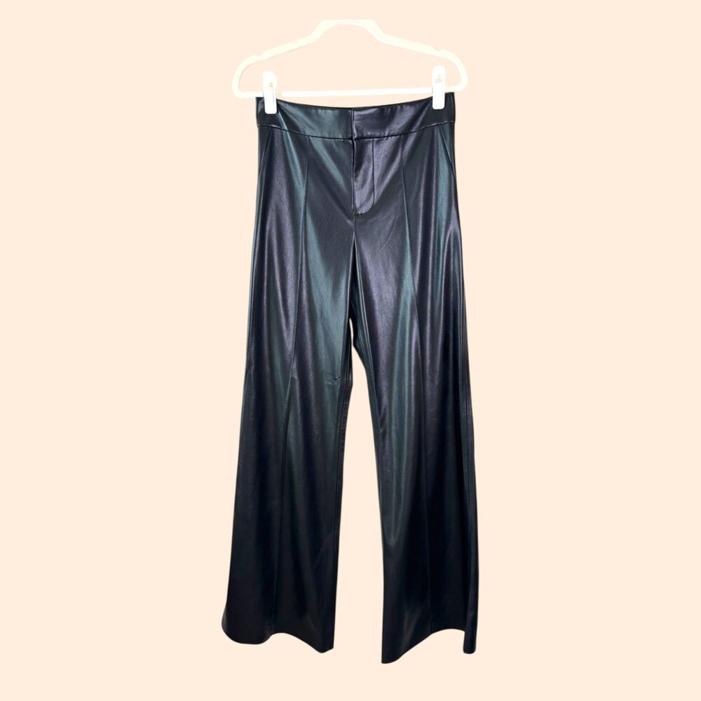 Alice Olivia Dylan Vegan Pant Black